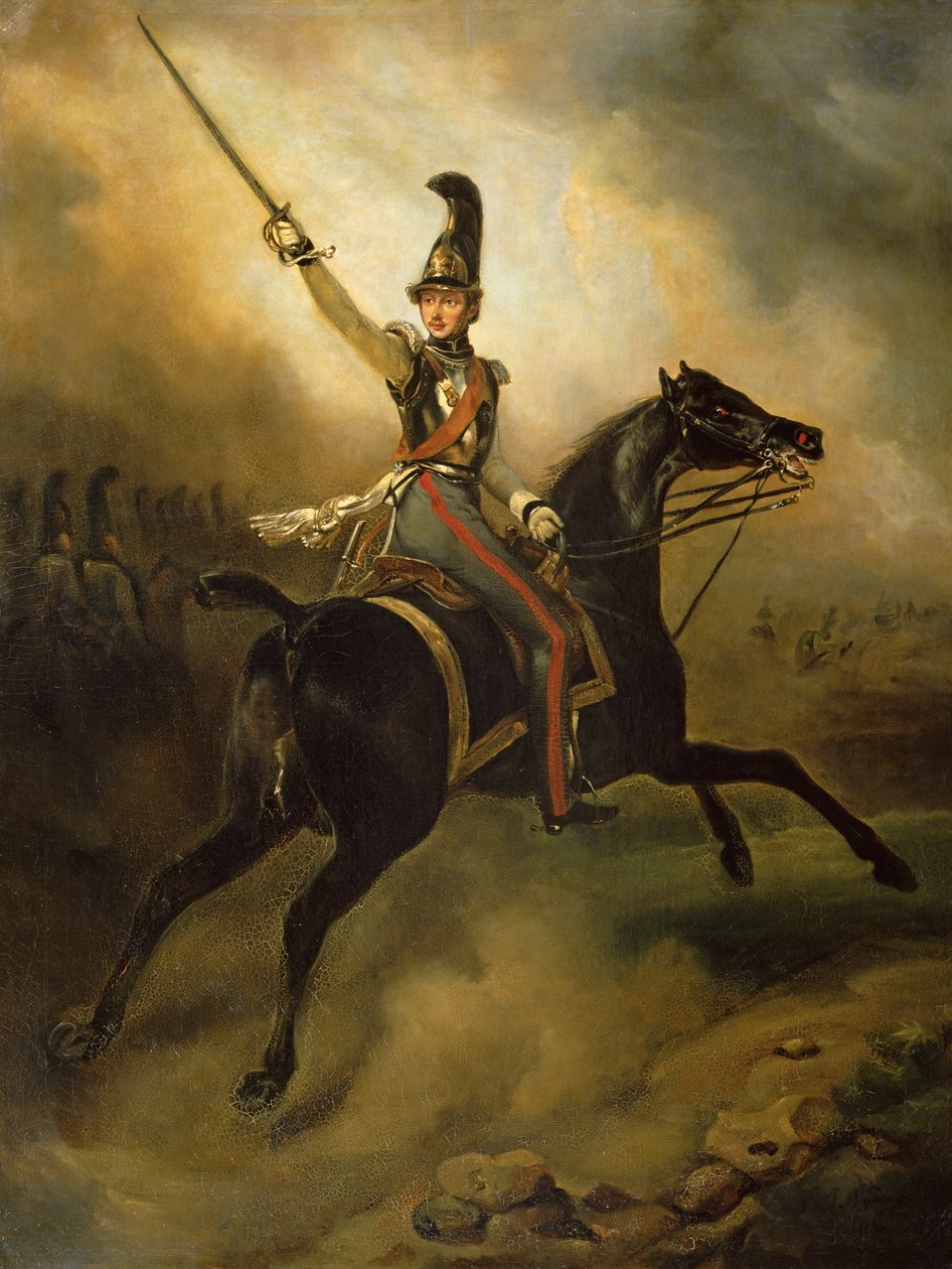 Friedrich Heinrichin (1584-1647) muotokuva 1830 tekijältä Emile Jean Horace Vernet
