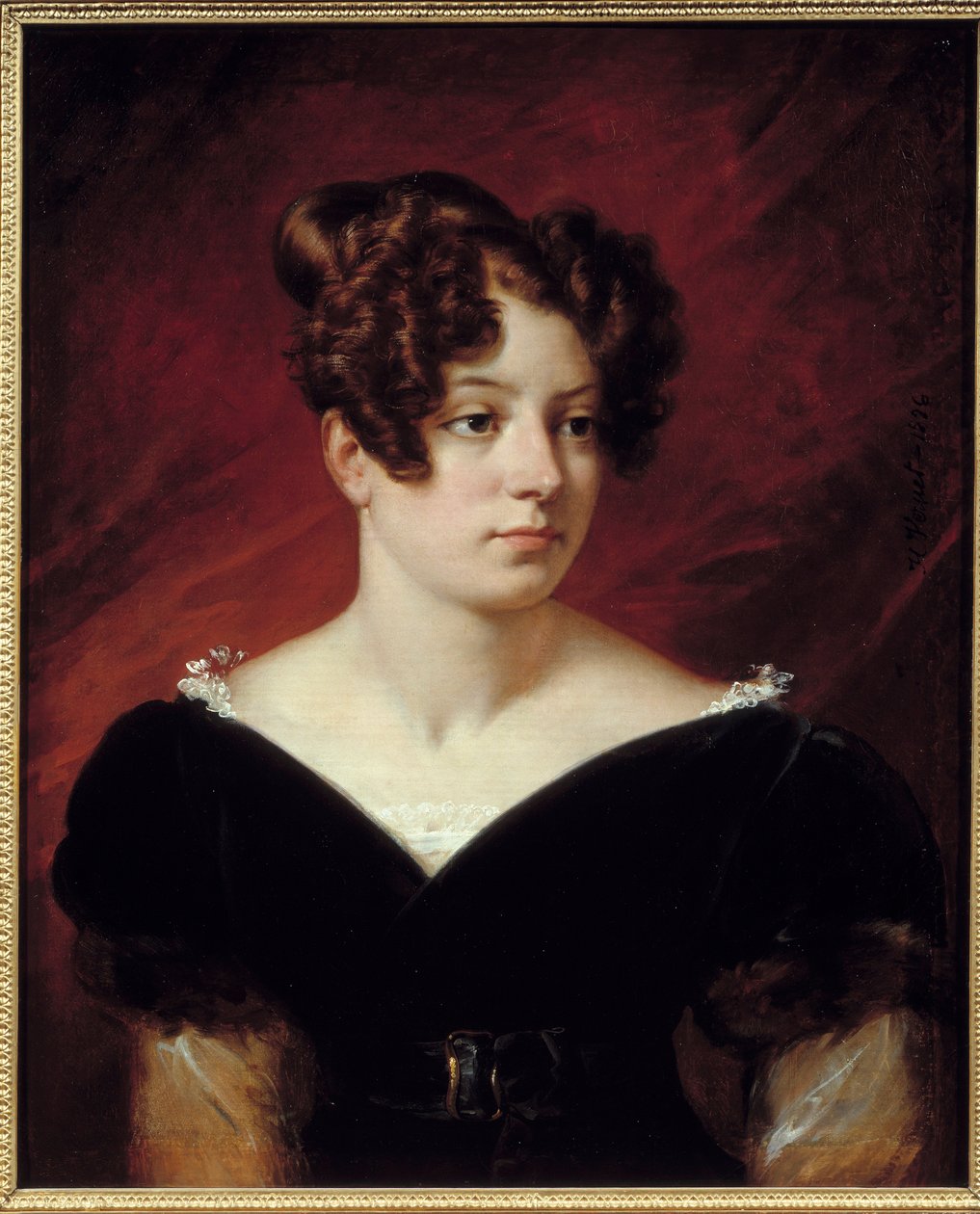 Unohtamisen paronitar Josephine de Lavaletten muotokuva. Emilie de Beauharnais