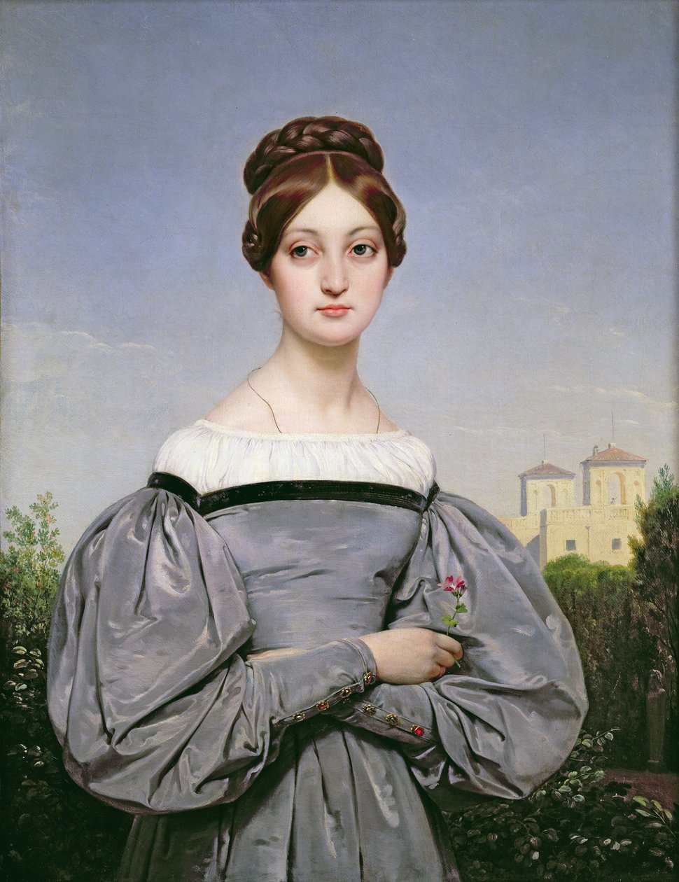 Taiteilijan tyttären Louise Vernet