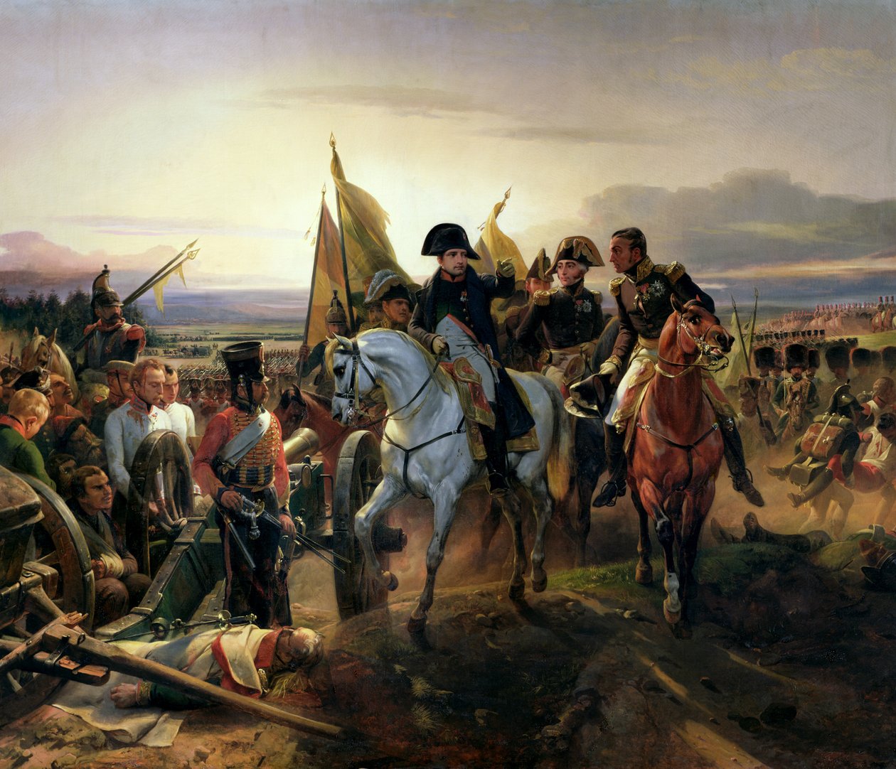Friedlandin taistelu, 14. kesäkuuta 1807 tekijältä Emile Jean Horace Vernet