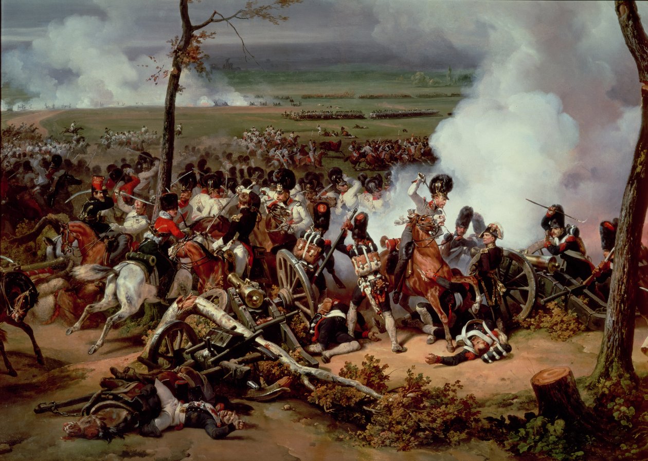 Hanaun taistelu, 1813, 1824 (yksityiskohta) tekijältä Emile Jean Horace Vernet
