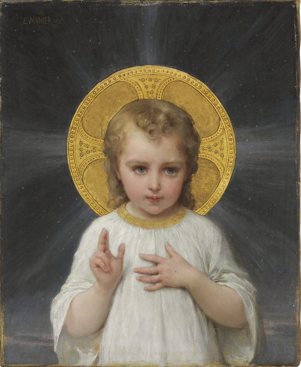 Jeesus, 1893 tekijältä Emile Munier