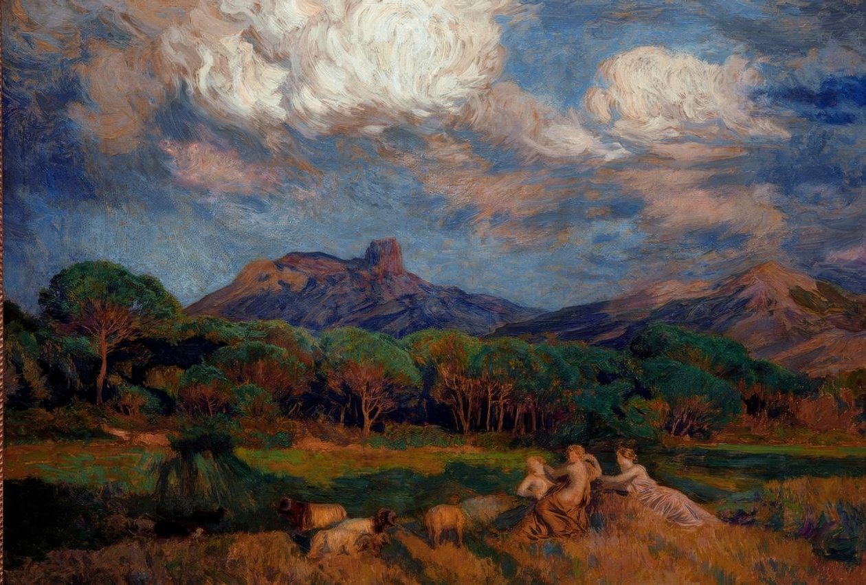Les Dryades tekijältä Marie Auguste Emile Rene Menard