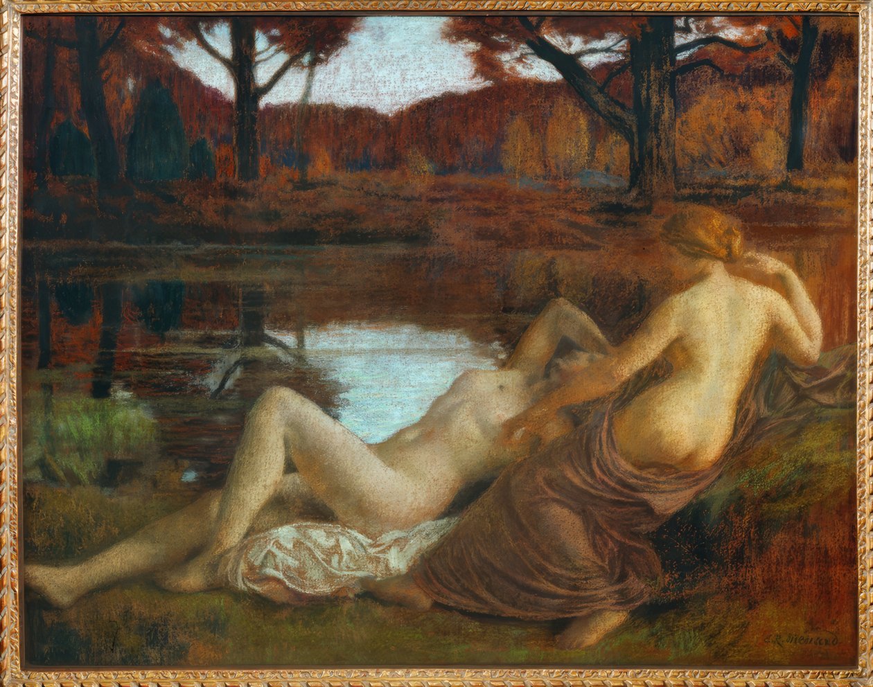 Les Dryades tekijältä Marie Auguste Emile Rene Menard