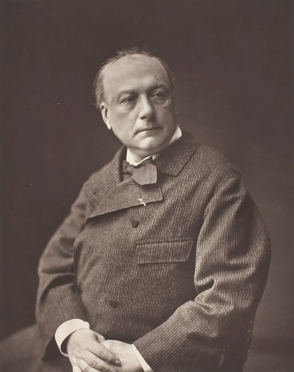 Théodore de Banville, [ranskalainen runoilija ja kirjailija], n. 1876. tekijältä Emile Tourtin