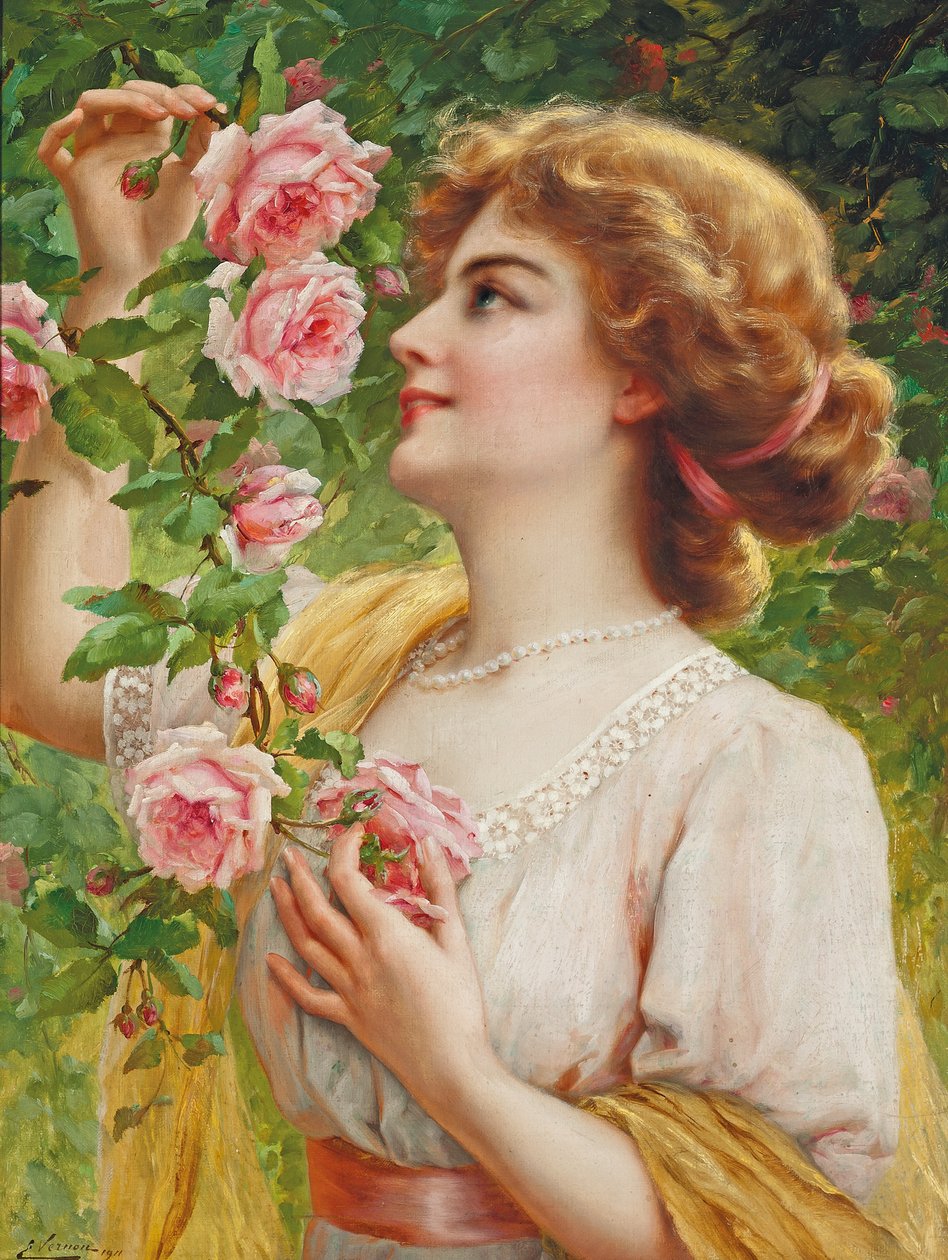 Tuoksuvia ruusuja tekijältä Emile Vernon