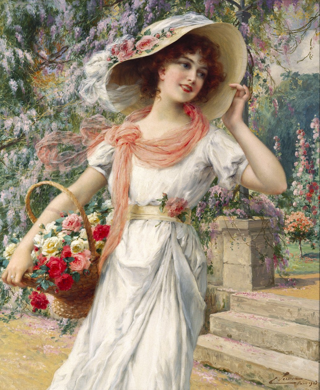 Kukkapuutarha tekijältä Emile Vernon