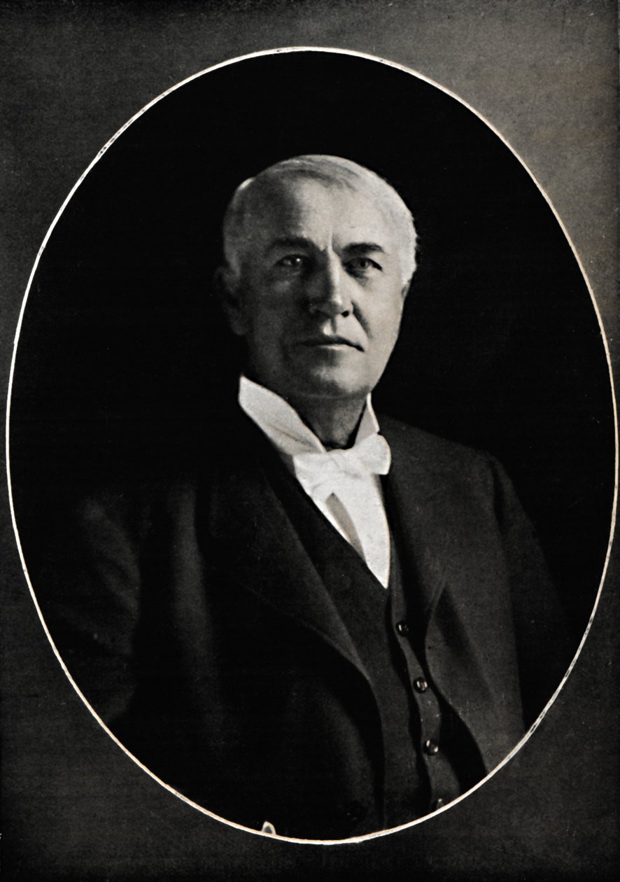 Thomas Edison, Lännen velho, 1880-luku, 1914. tekijältä Emilie Bieber