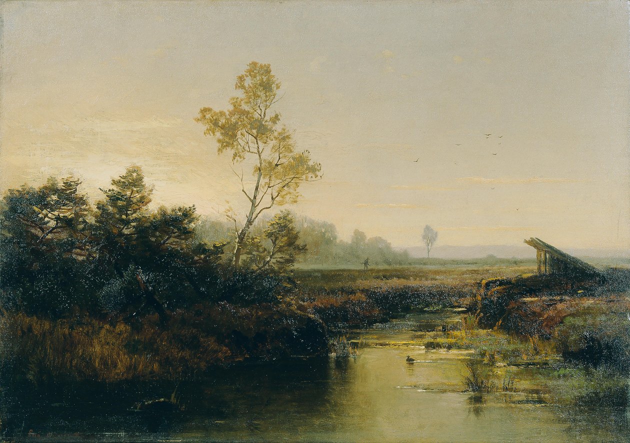 Moorlandschaft tekijältä Emilie Mediz Pelikan