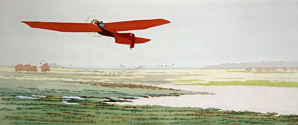 Light Aircraft, julkaisija Mabileau, Paris tekijältä Emilien Leon Jean Dufour