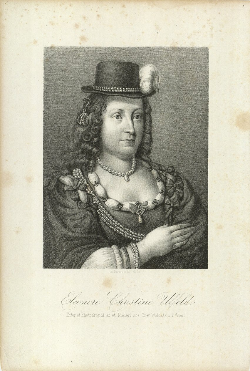 Leonora Christina, kreivitär Ulfeldt 1621-1698, 1867. tekijältä Emilius Ditlev Baerentzen