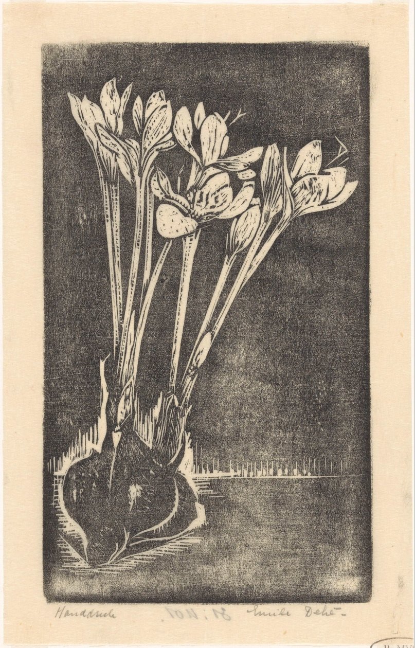 Syksyinen ajaton tekijältä Emilius Wilhelmus Dehé (signed by artist)