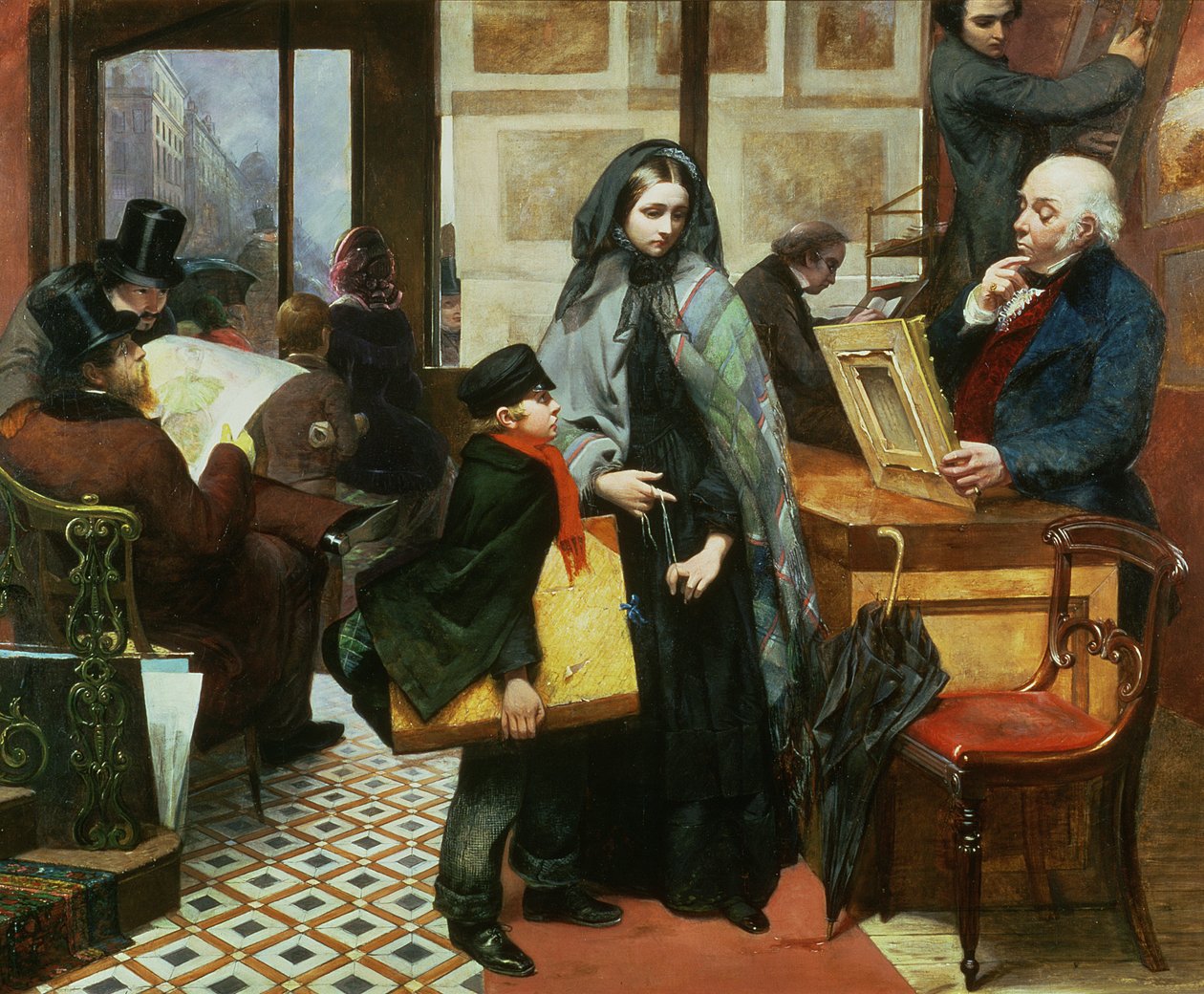 Nimetön ja ystävätön, 1857 tekijältä Emily Mary Osborn