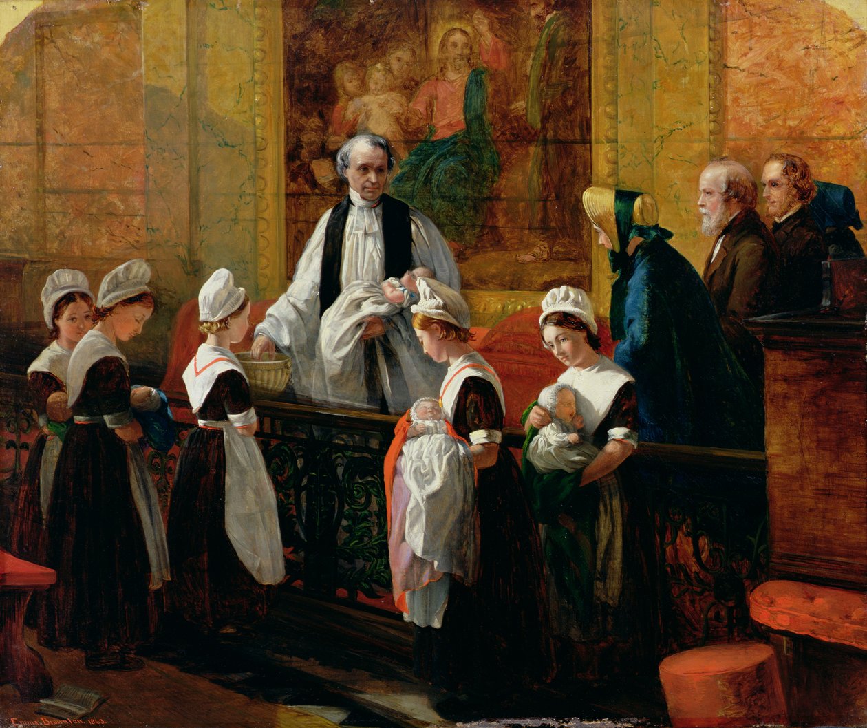 Ristiäiset, 1863 tekijältä Emma Brownlow