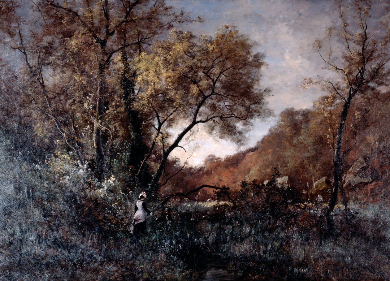 Kukkia huhtikuussa 1877 tekijältä Emmanuel Lansyer