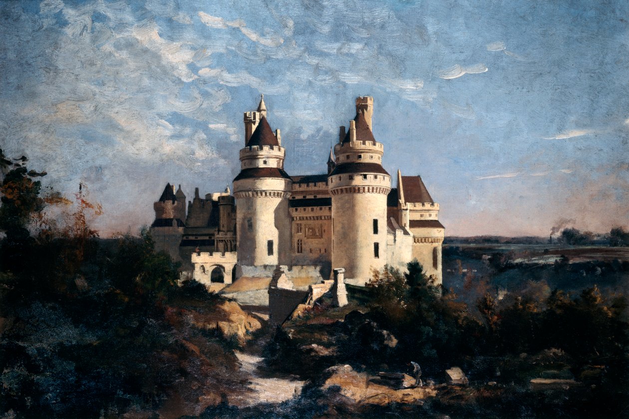 Pierrefonds, 1868 tekijältä Emmanuel Lansyer