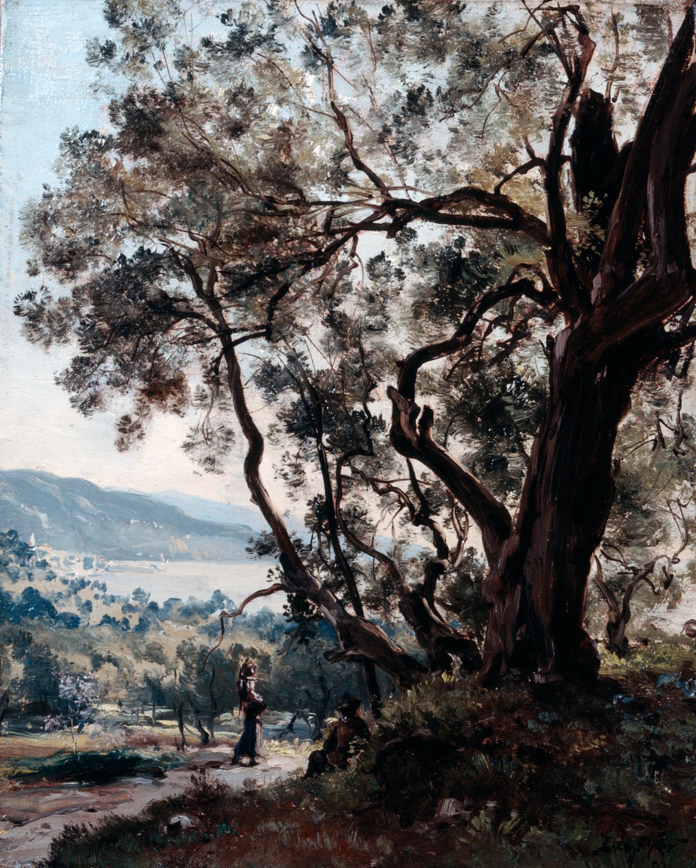 Roquebrune, 1892 tekijältä Emmanuel Lansyer
