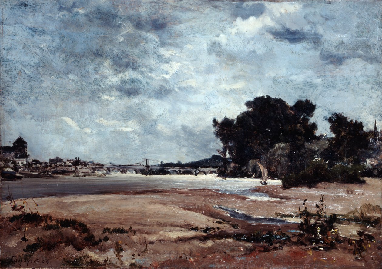 Loire, 1865 tekijältä Emmanuel Lansyer