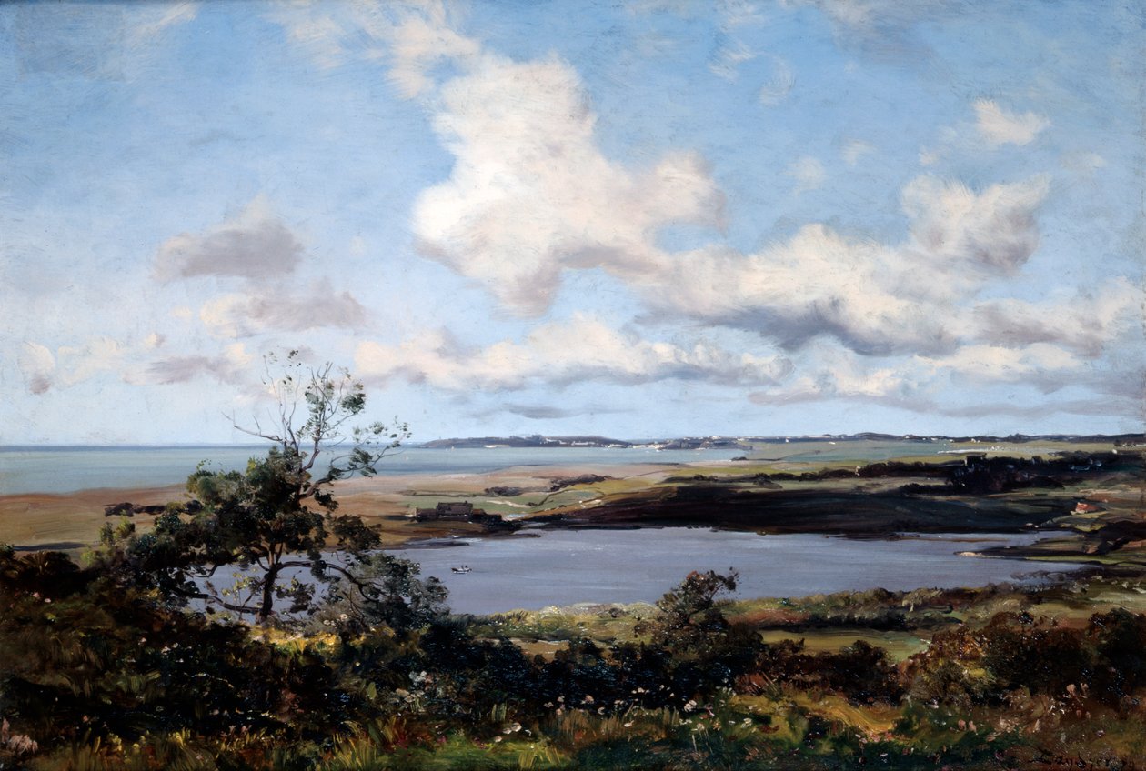 Kuplan lampi, 1879. tekijältä Emmanuel Lansyer