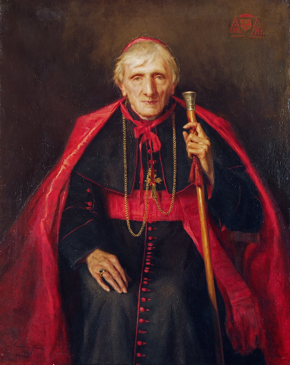 John Henry Newmanin (1801-1890) muotokuva 1889 tekijältä Emmeline Deane