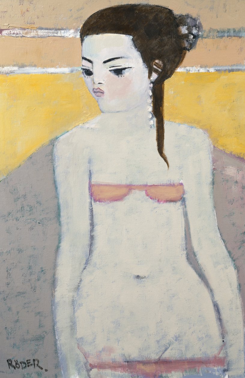 Michela Again, 2007 (öljy kankaalle) tekijältä Endre Roder