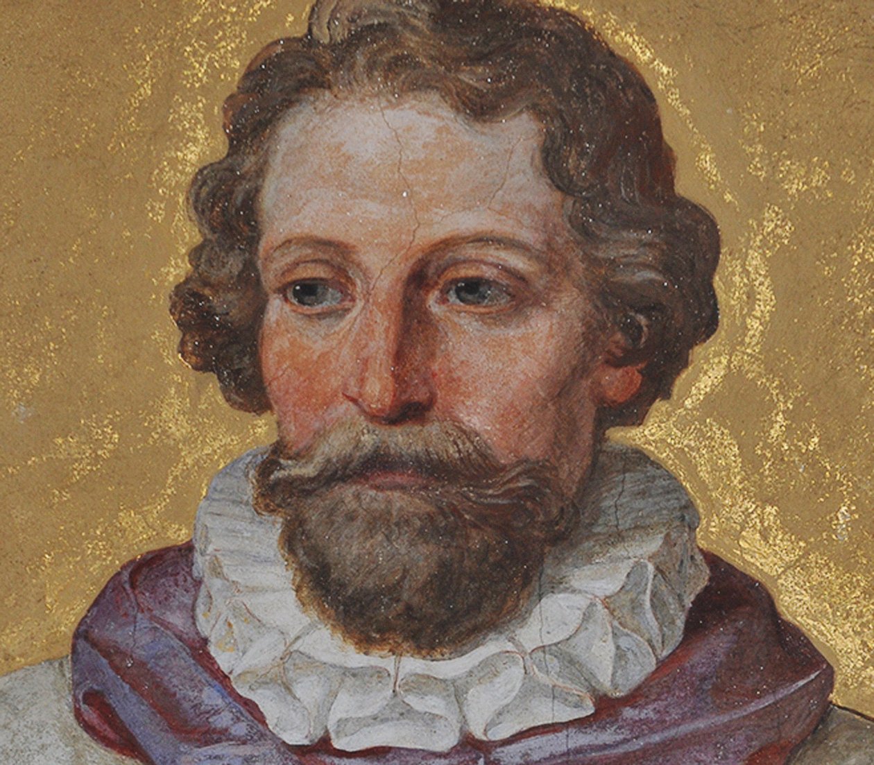 Julius Echter von Mespelbrunn 1545-1617 Yksityiskohta, 1857 tekijältä Engelbert Seibertz