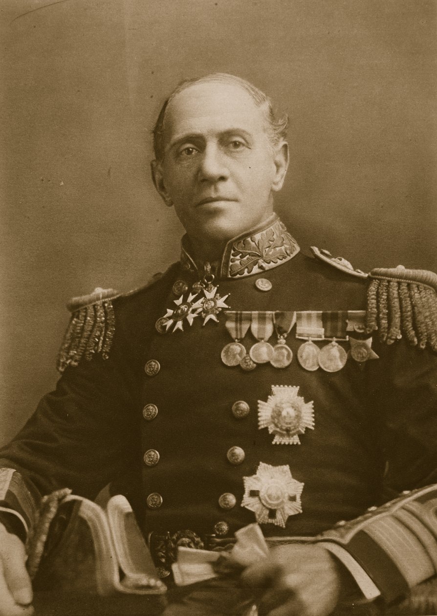 Amiraali Sir Cecil Burney, K.C.B., G.C.M.G., Suuren laivaston toinen komentaja, 1914-1919 tekijältä English Photographer