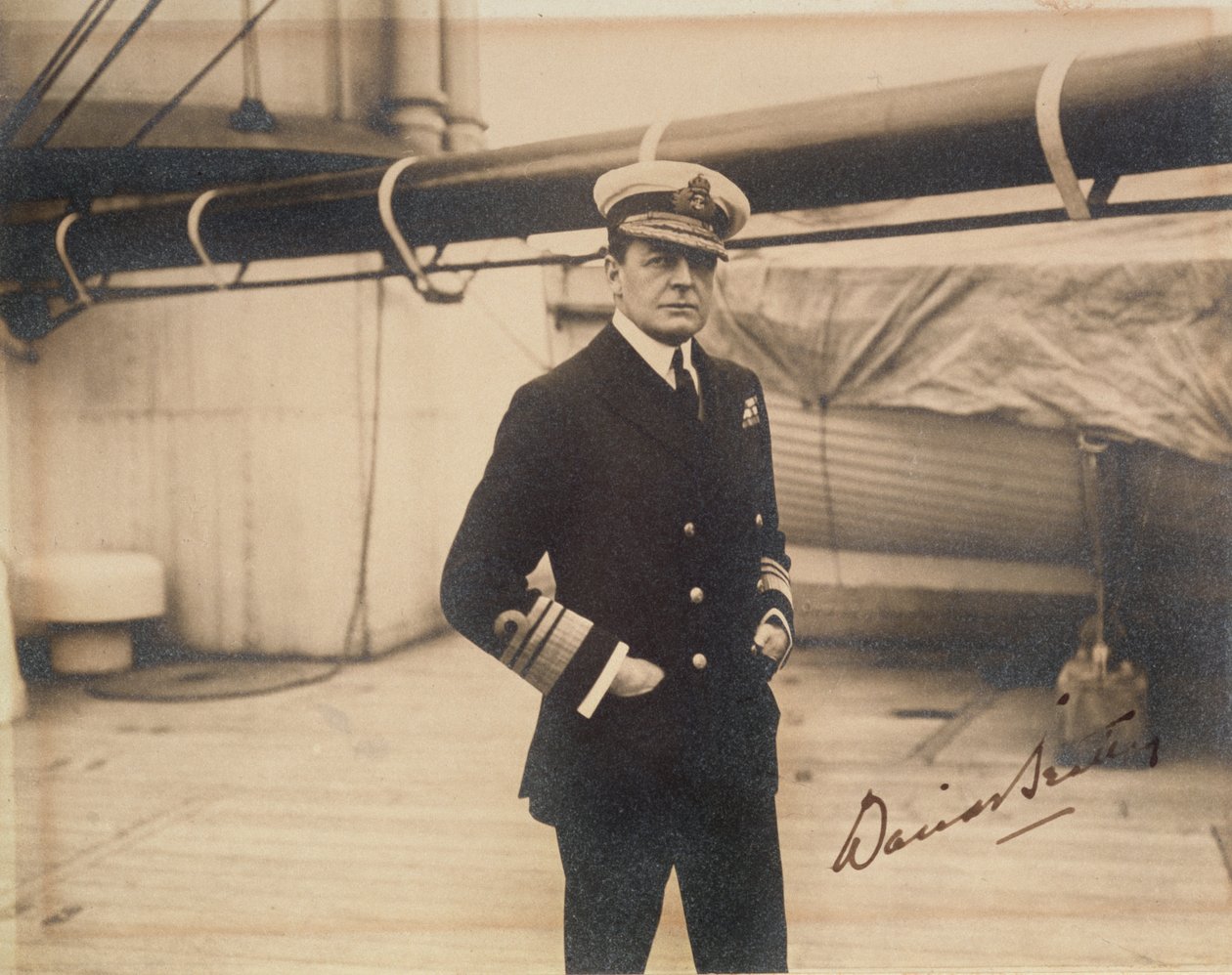 Laivaston amiraali David Beatty (seepiakuva) tekijältä English Photographer