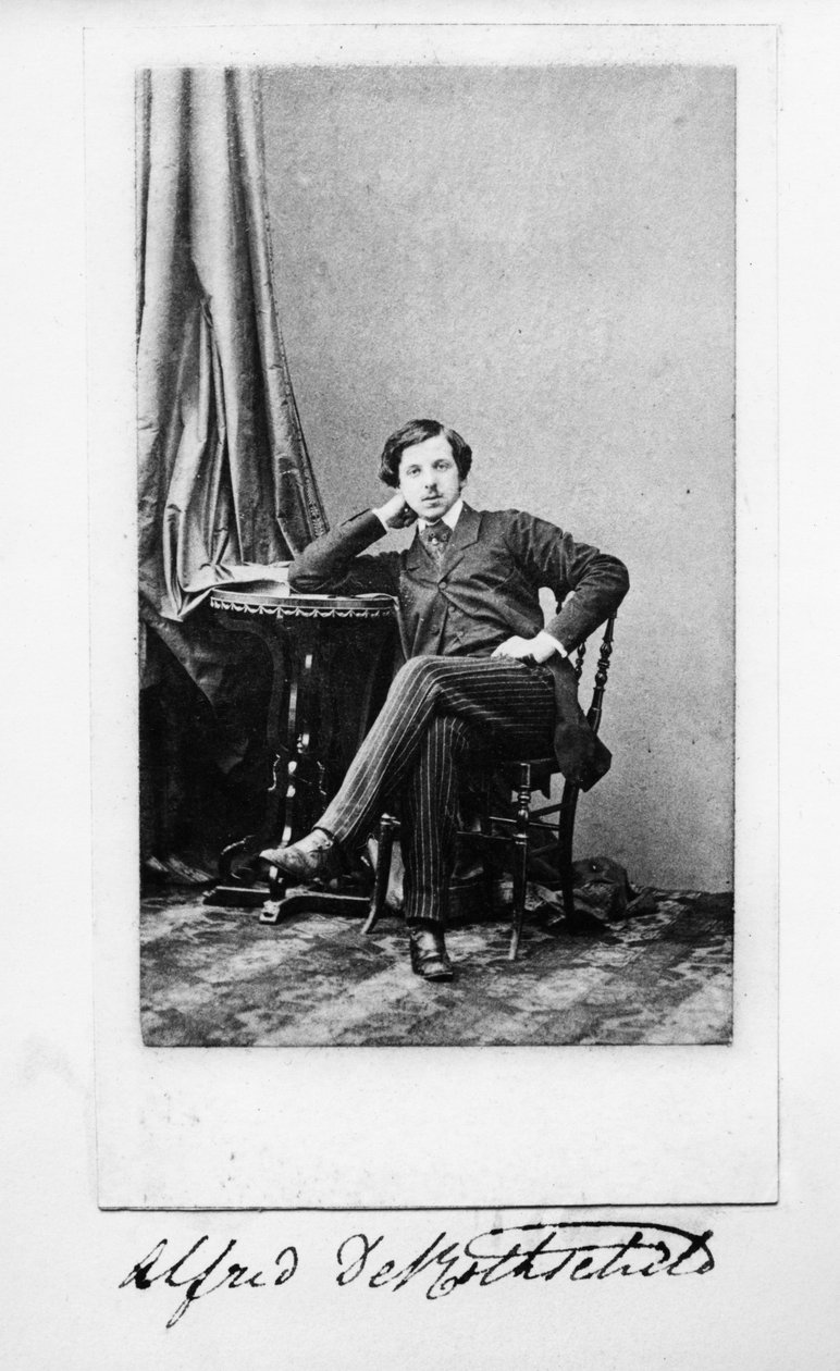 Alfred de Rothschild, noin 1860-luku tekijältä English Photographer