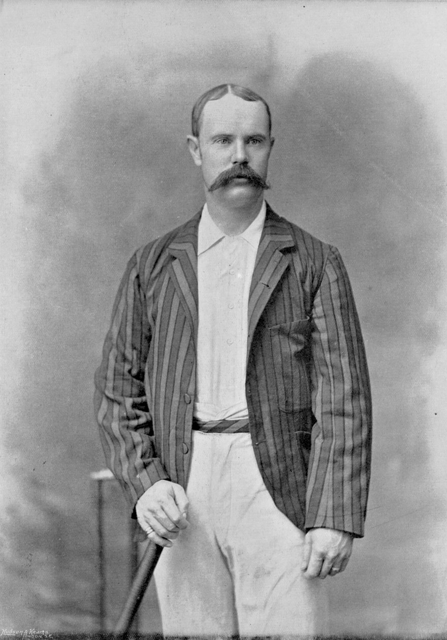 Alick Bannerman, Famous Cricketers and Cricket Grounds, julkaisija Hudson and Kearns, 1895 tekijältä English Photographer