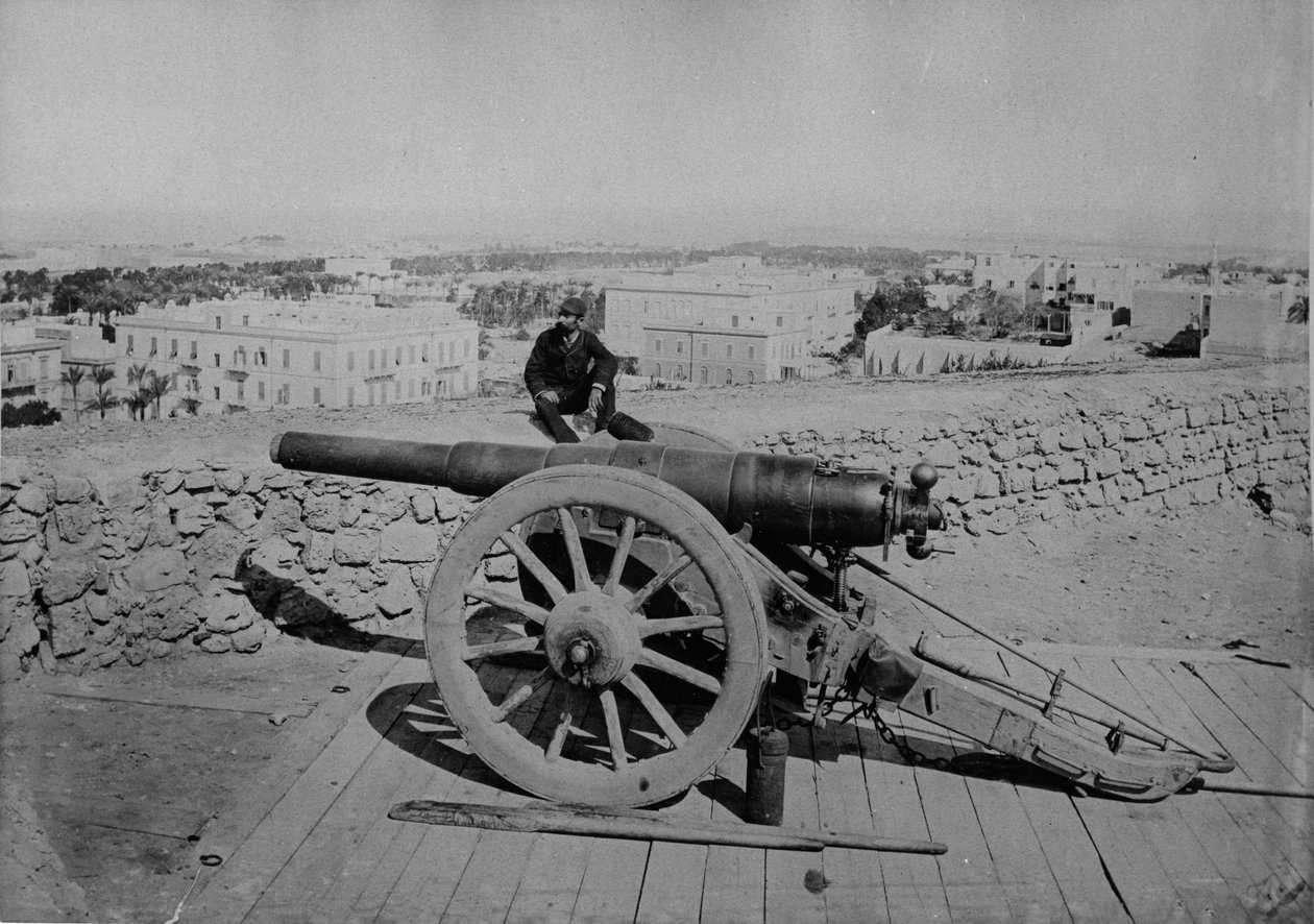 Tykistö, n. 1880-1883 tekijältä English Photographer