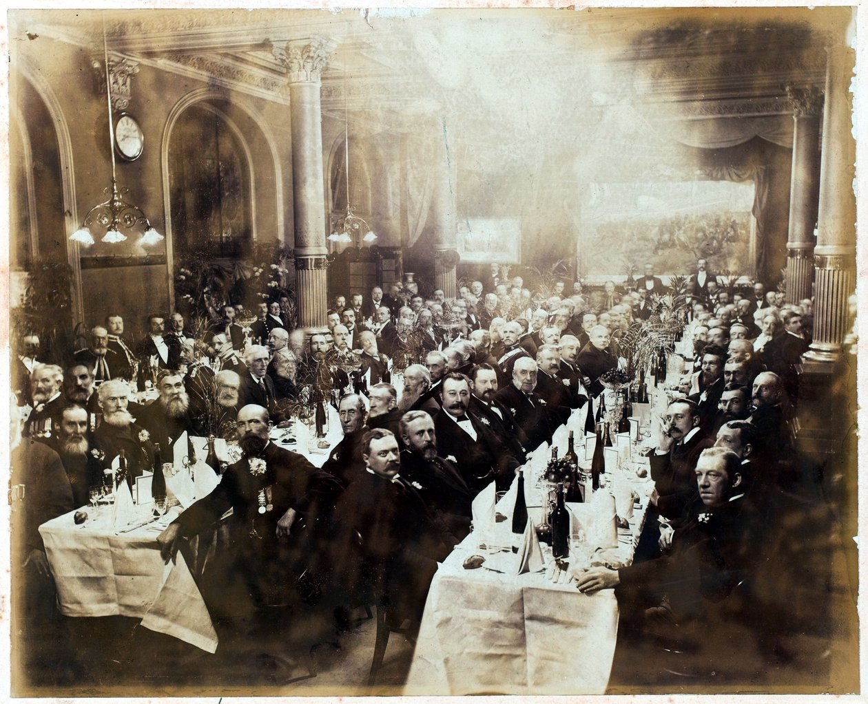 Balaklava Reunion Illallinen, 1902 tekijältä English Photographer