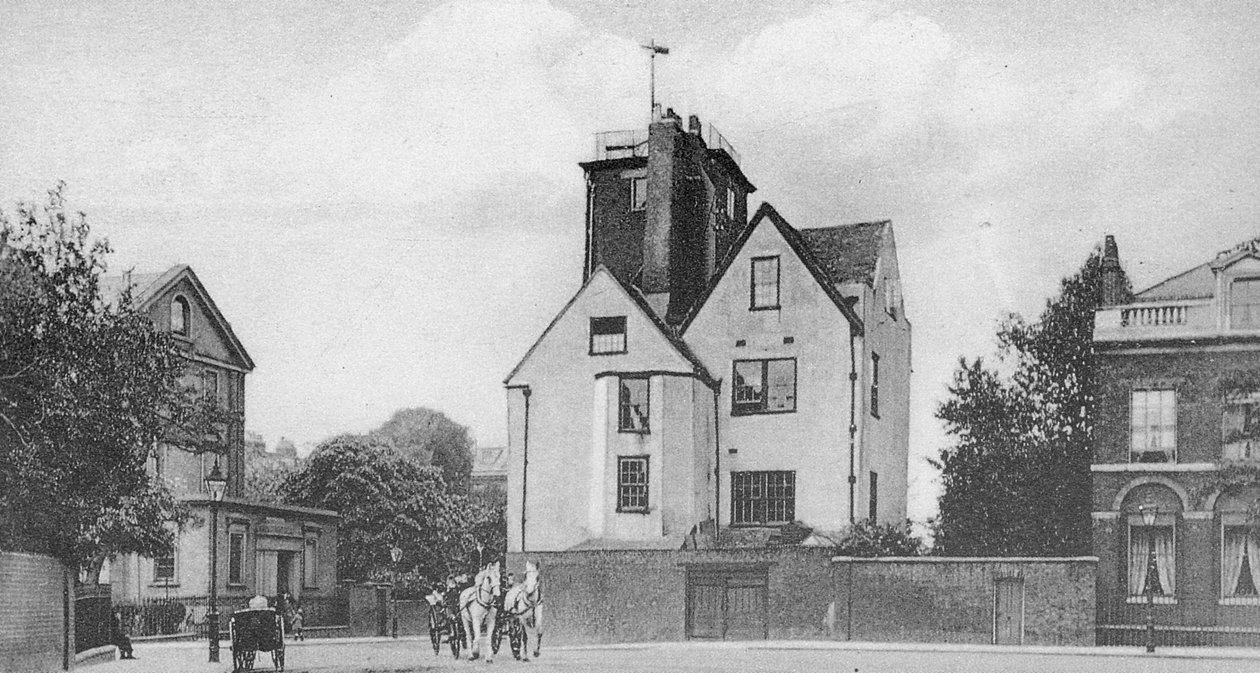 Canonbury Tower, Canonbury Square, Islington, n. 1907 tekijältä English Photographer