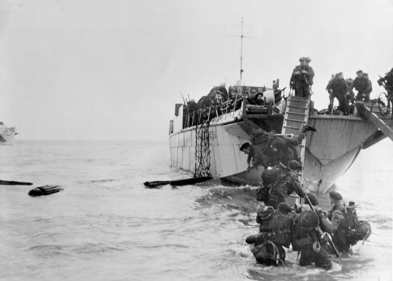 Kommandooperaatiot Normandian hyökkäyksen aikana, kesäkuussa 1944 tekijältä English Photographer