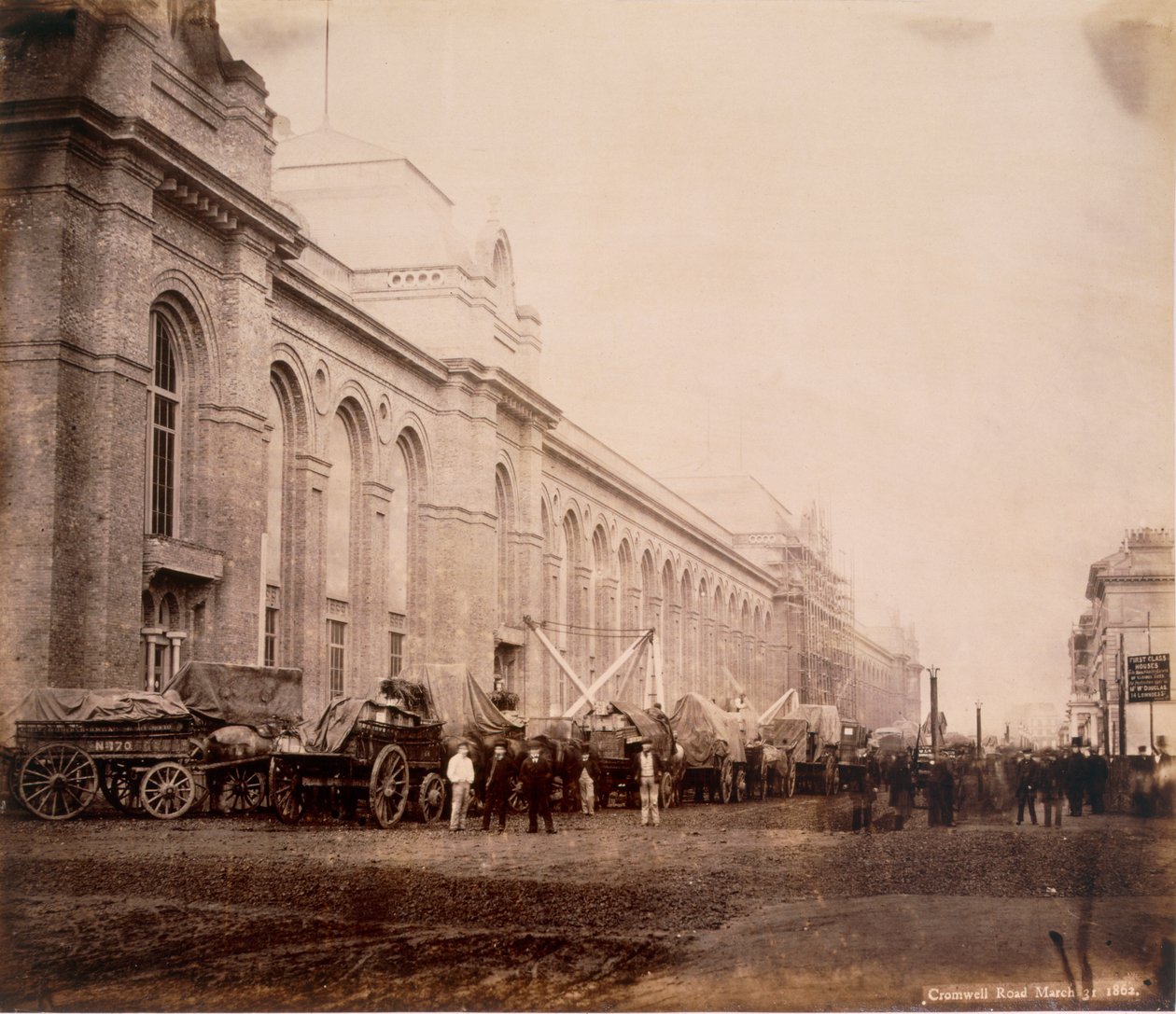 Cromwell Road, maaliskuu 1862 (seepiakuva) tekijältä English Photographer