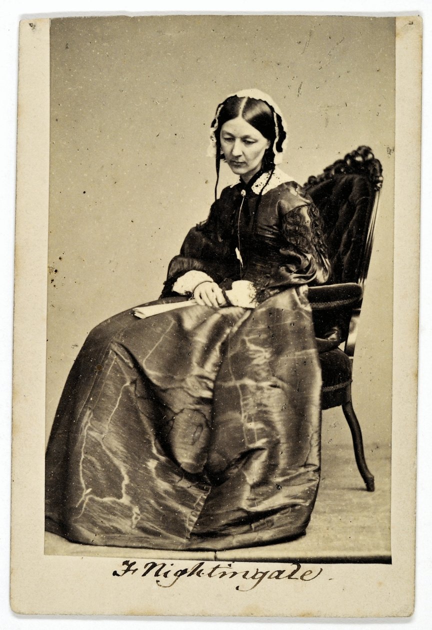 Florence Nightingale (seepiakuva) tekijältä English Photographer