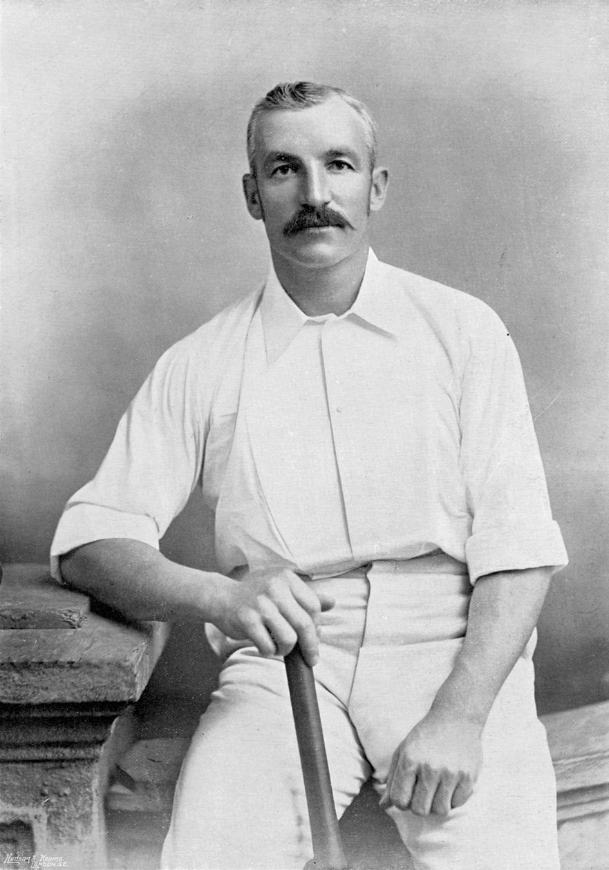 George Giffen, Famous Cricketers and Cricket Grounds, julkaisija Hudson and Kearns, 1895 tekijältä English Photographer