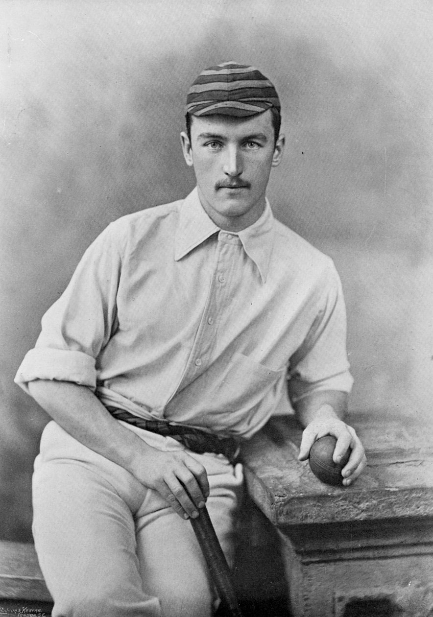J.J. Ferris, Famous Cricketers and Cricket Grounds, julkaisija Hudson and Kearns, 1895 tekijältä English Photographer