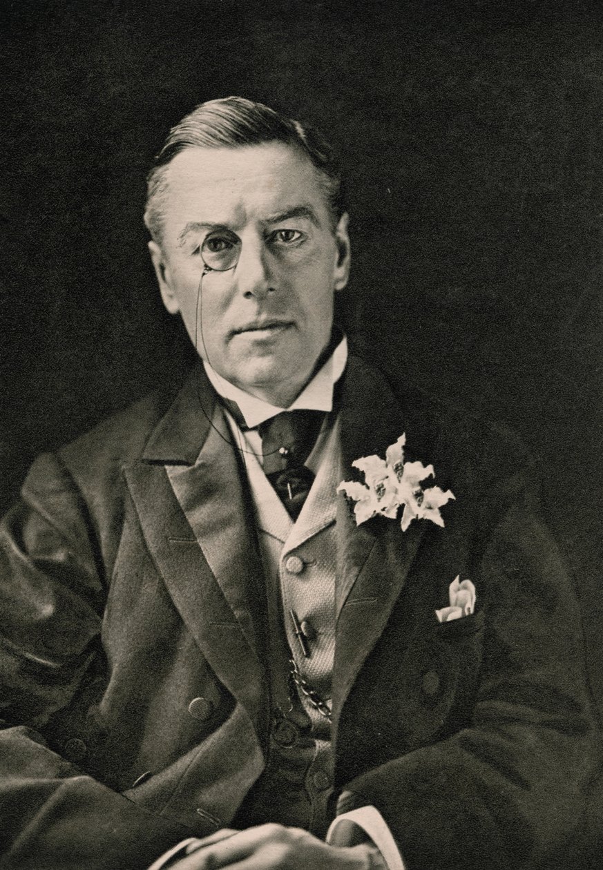 Joseph Chamberlain (1836-1914) tekijältä English Photographer