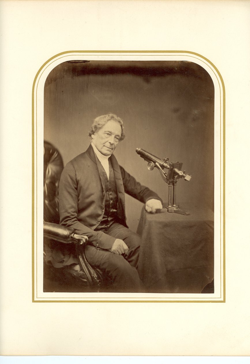 Joseph Jackson Lister FRS (bw valokuva) tekijältä English Photographer