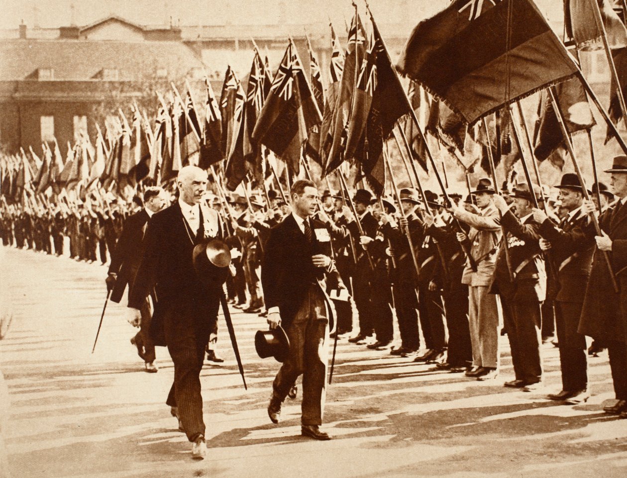 Kuningas Edward brittiläisen legioonan kanssa, 1914-1918 tekijältä English Photographer