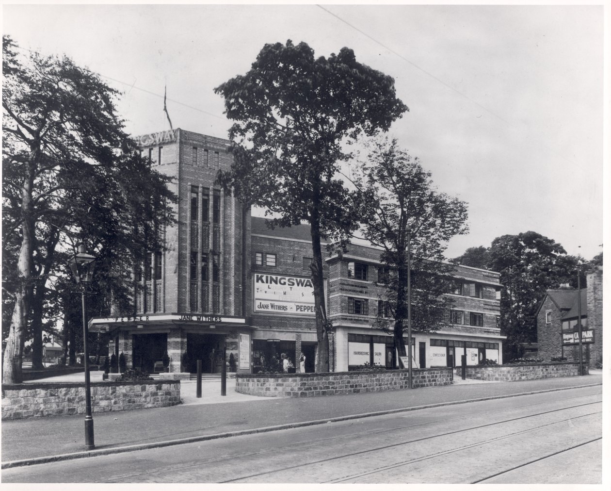 Kingsway Cinema, Harrogate Road, Leeds, 24. elokuuta 1937 tekijältä English Photographer