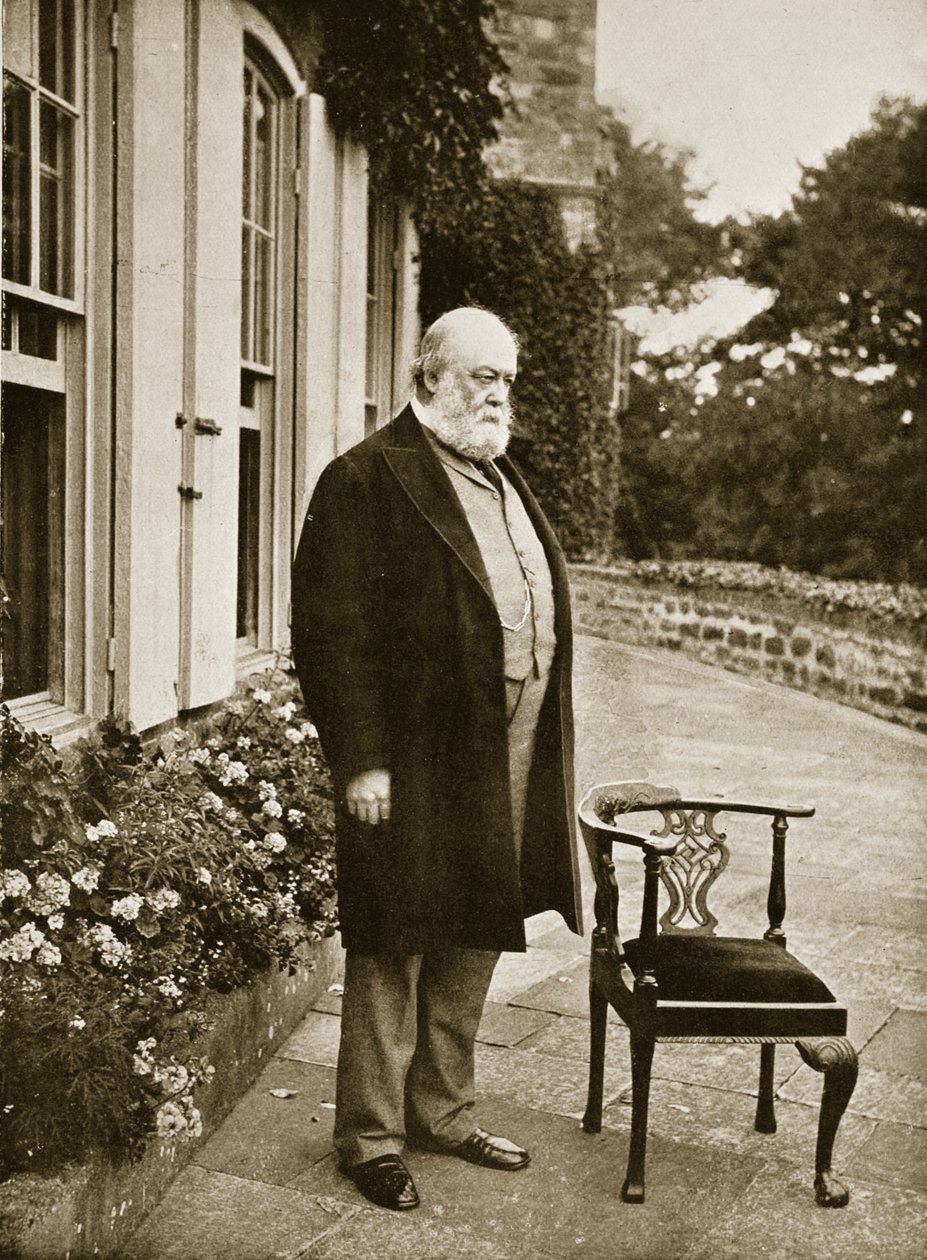 Lordi Robert Cecil, Salisburyn markiisi (seepiakuva) tekijältä English Photographer