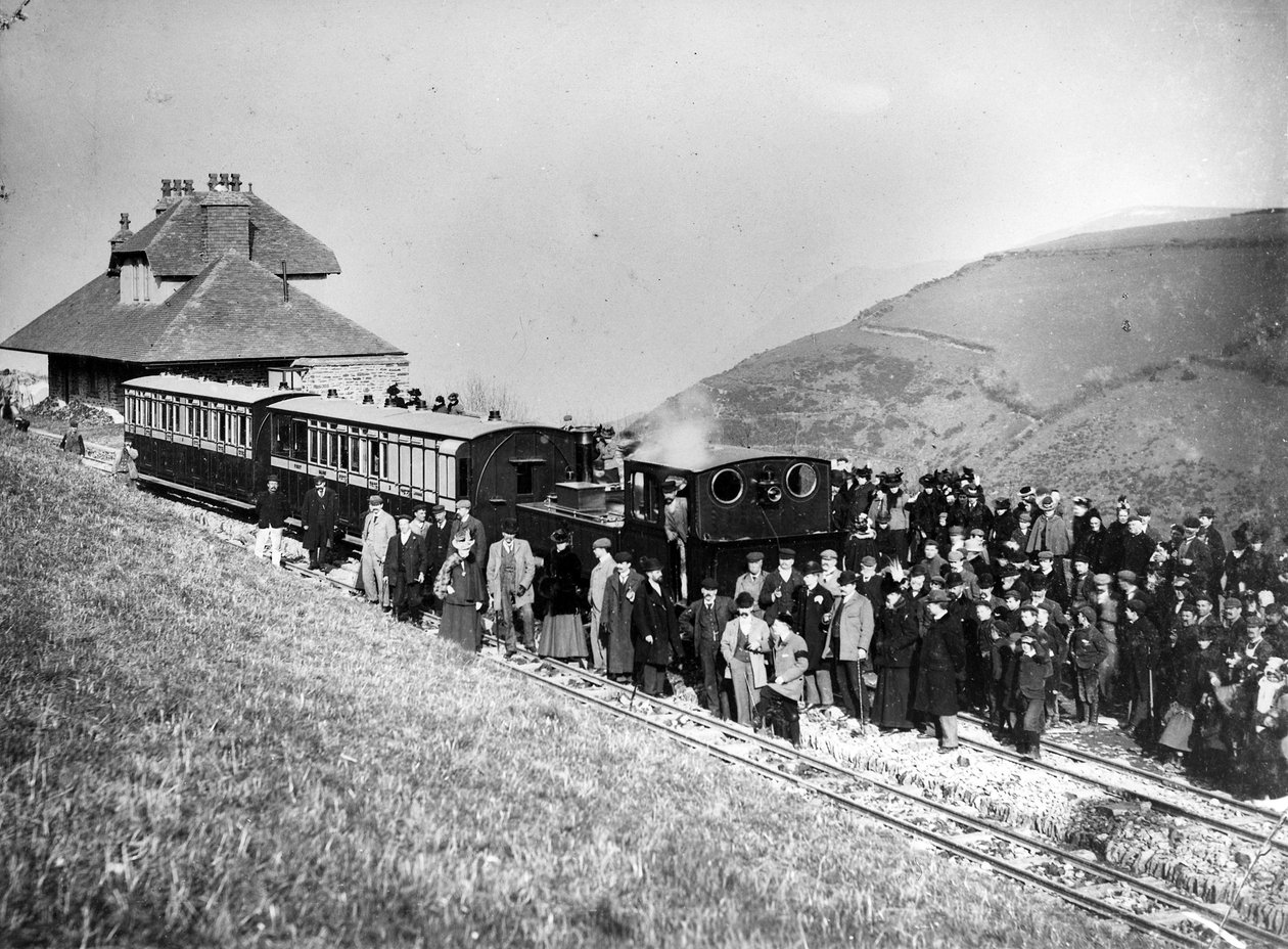 Lynton-Barnstaple Railway, n. 1898 tekijältä English Photographer
