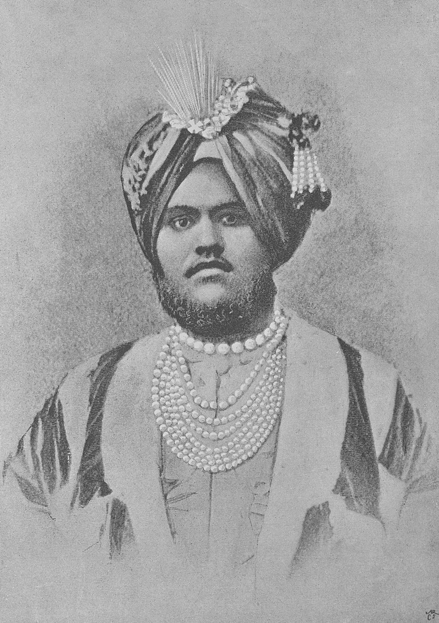 Maharaja Jagatjit Singh Kapurthalasta tekijältä English Photographer