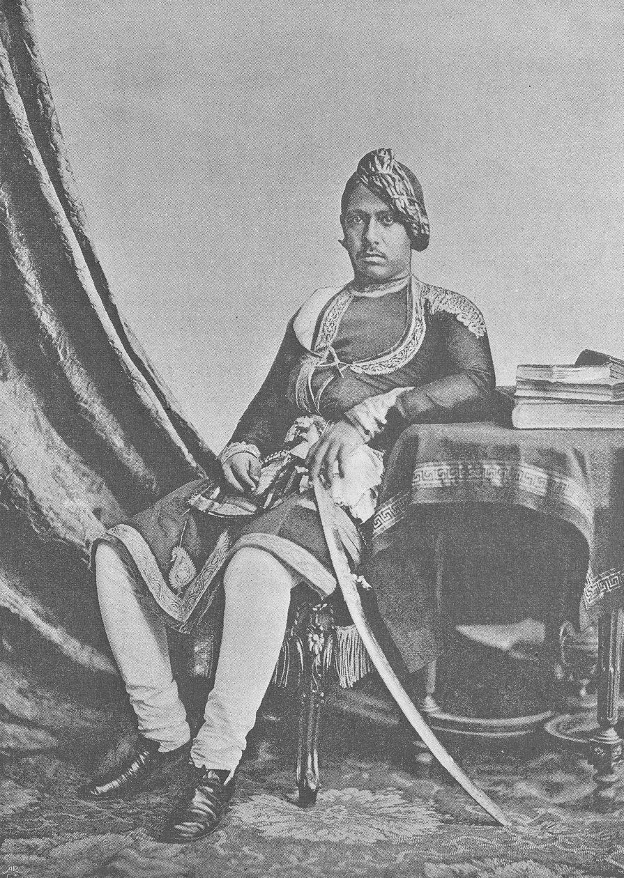 Maharaja Jaswant Singh Bharatpurista tekijältä English Photographer