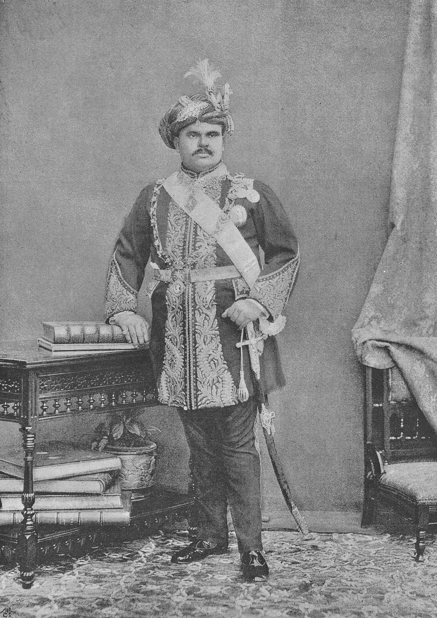 Maharaja Takhtsinhji Bhavnagarista tekijältä English Photographer