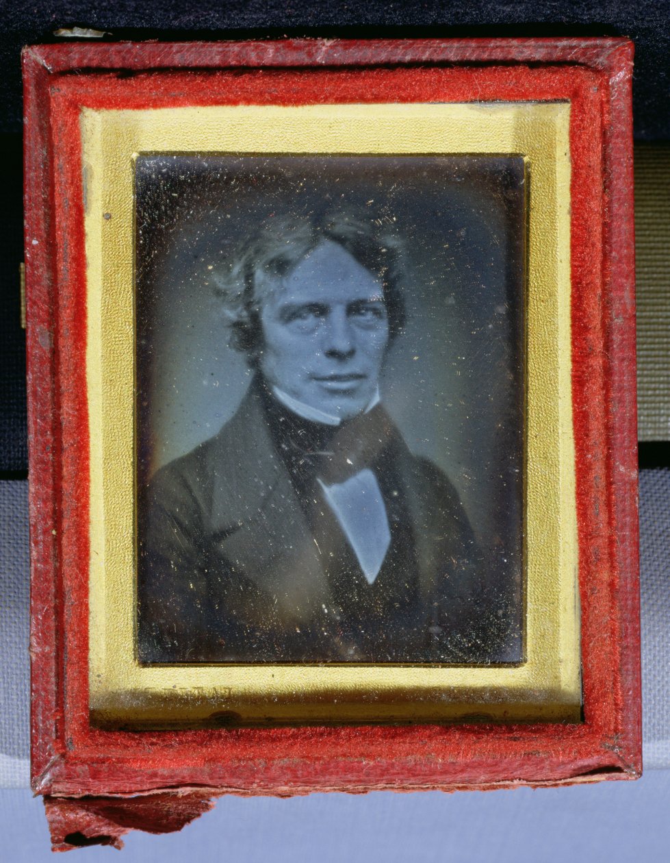 Michael Faraday (1791-1867) 1840-50-luvut (dagerrotypia) tekijältä English Photographer
