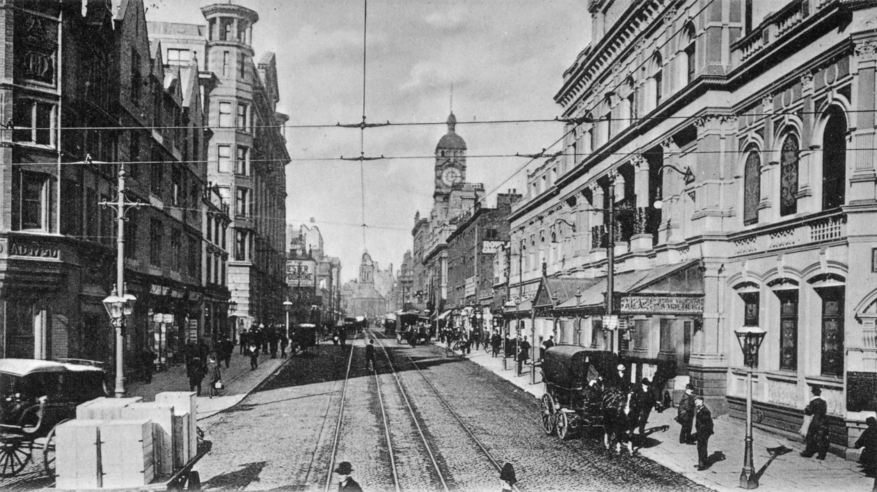 Oxford Street, Manchester, n. 1910 tekijältä English Photographer
