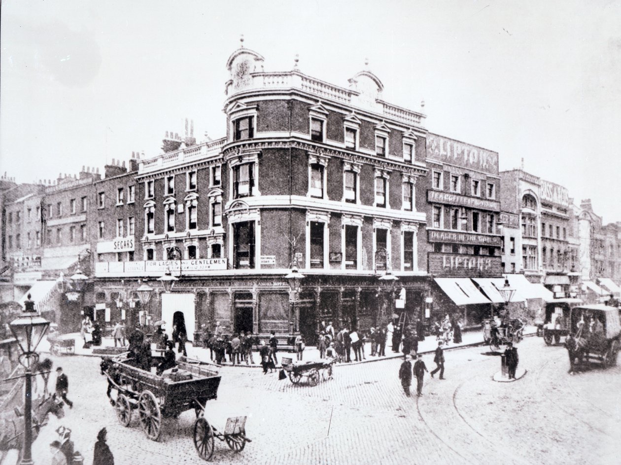 Pentonville Road -kohtaus, Islington, Lontoo tekijältä English Photographer